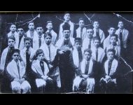 Pupils and teacher