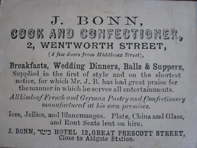 Menu of delights